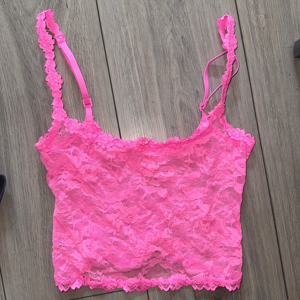 Skims cropped stretch lace cami BNWOT - Picture 4 of 4